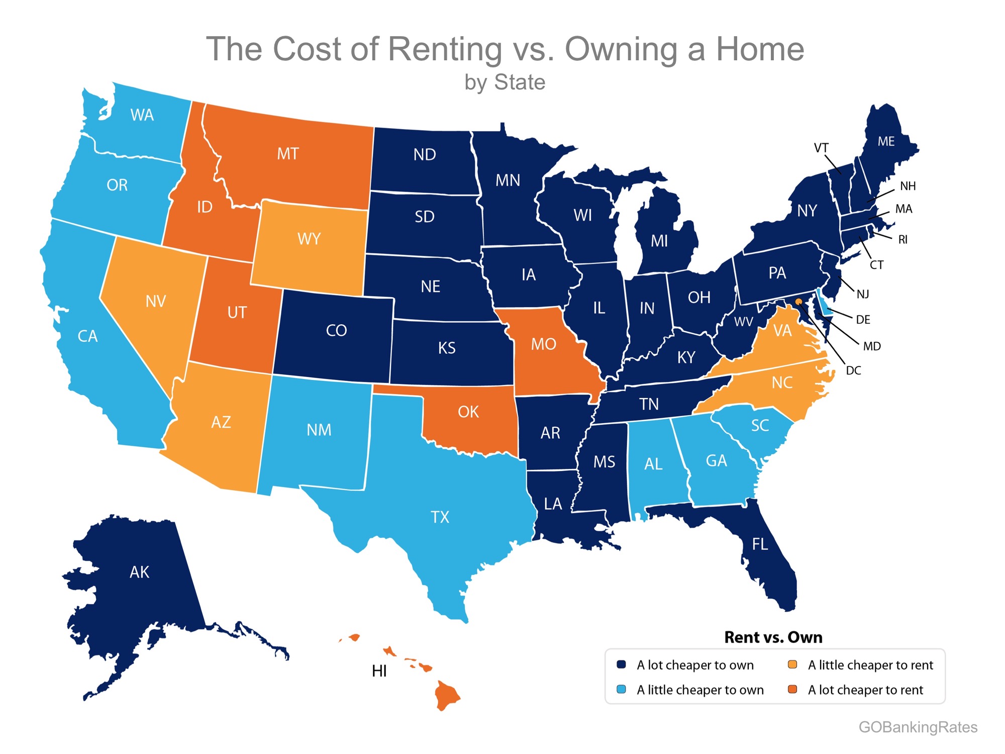 Buying Remains Cheaper Than Renting in 39 States! | MyKCM