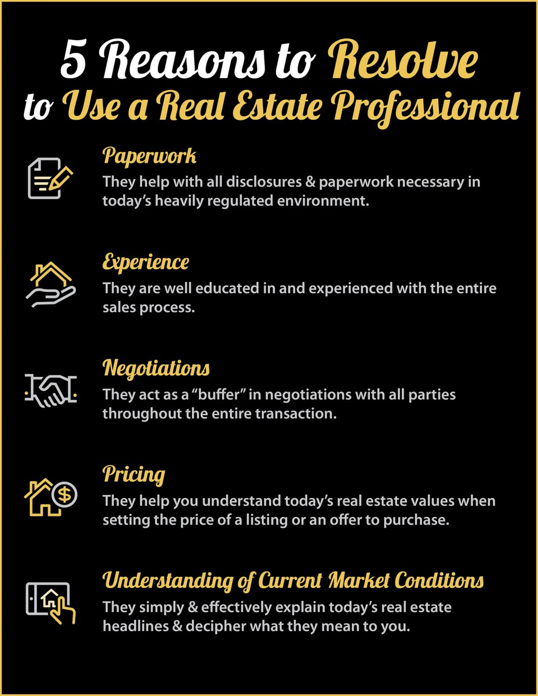 Buying or Selling in 2018? 5 Reasons to Resolve to Hire a Pro [INFOGRAPHIC] | MyKCM