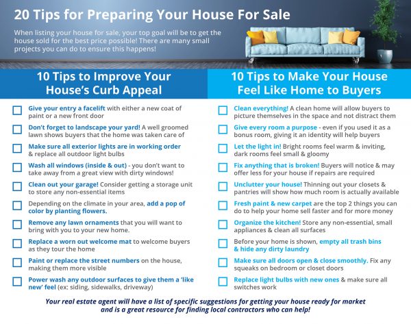 Tips for Preparing Your House for Sale This Spring [INFOGRAPHIC] | MyKCM