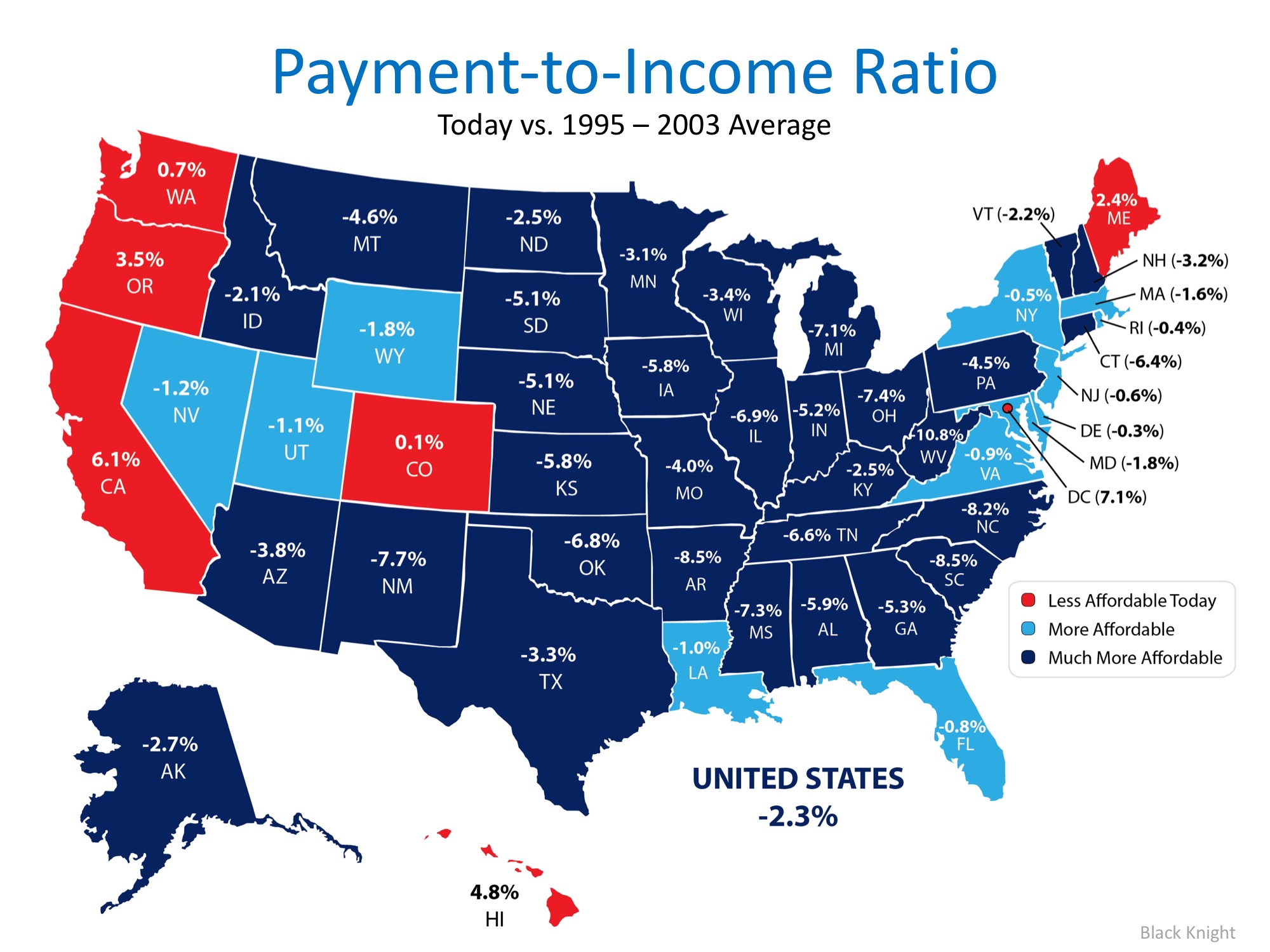 Homes are More Affordable in 44 out of 50 States | MyKCM
