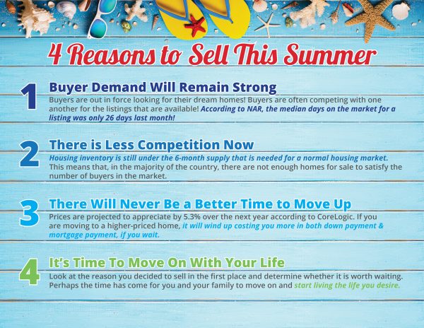 4 Reasons to Sell This Summer [INFOGRAPHIC] | MyKCM