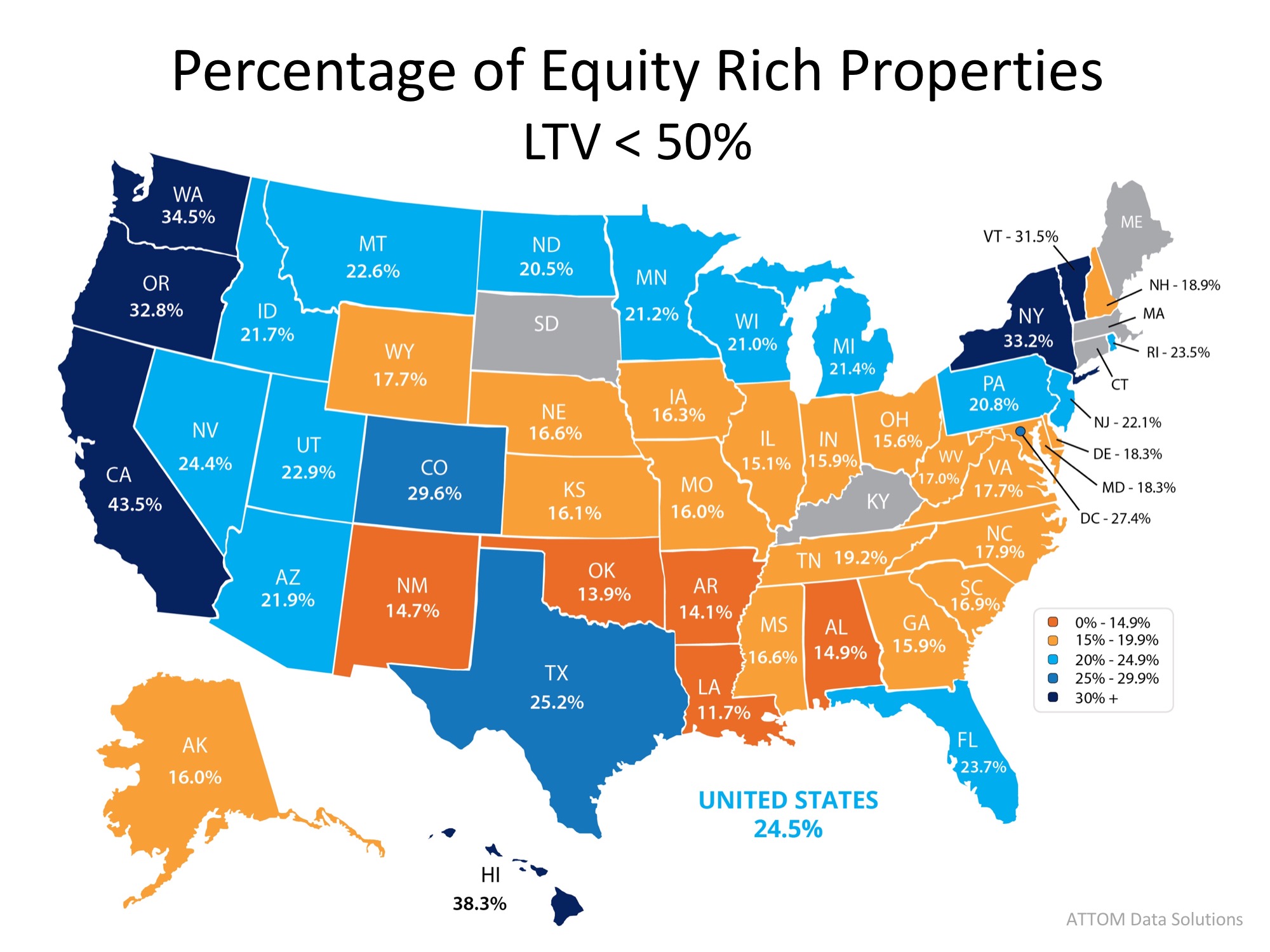 25% of Homes with a Mortgage are Now Equity Rich! | MyKCM