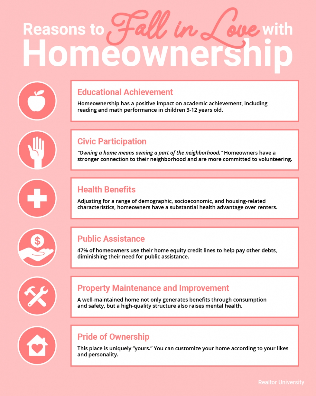 Top Reasons to Love Homeownership [INFOGRAPHIC] | MyKCM