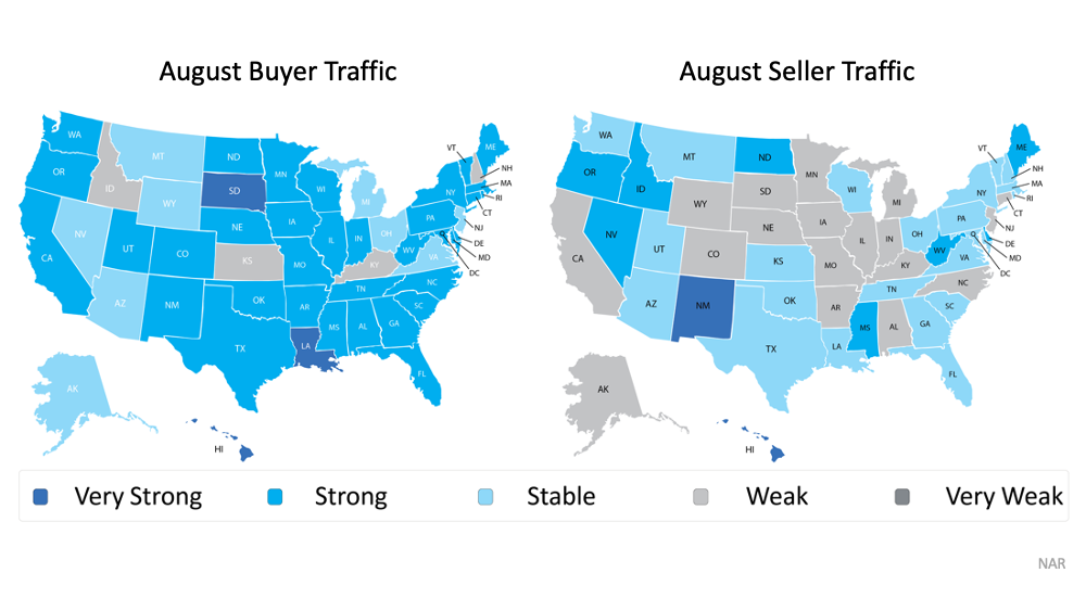 August Buyers Sellers Traffic - Chicago Real Estate 