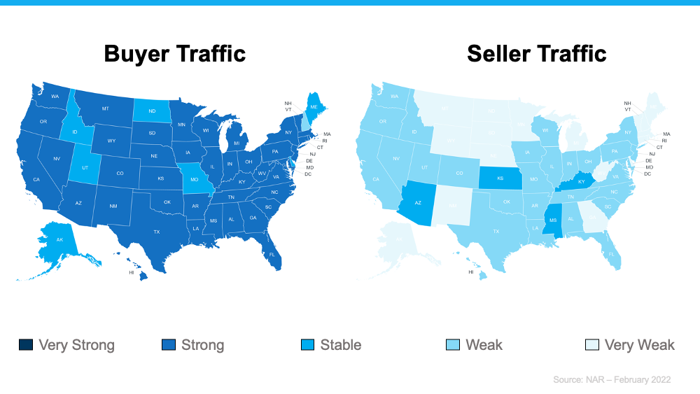 Buyer Traffic & Seller Traffic Map