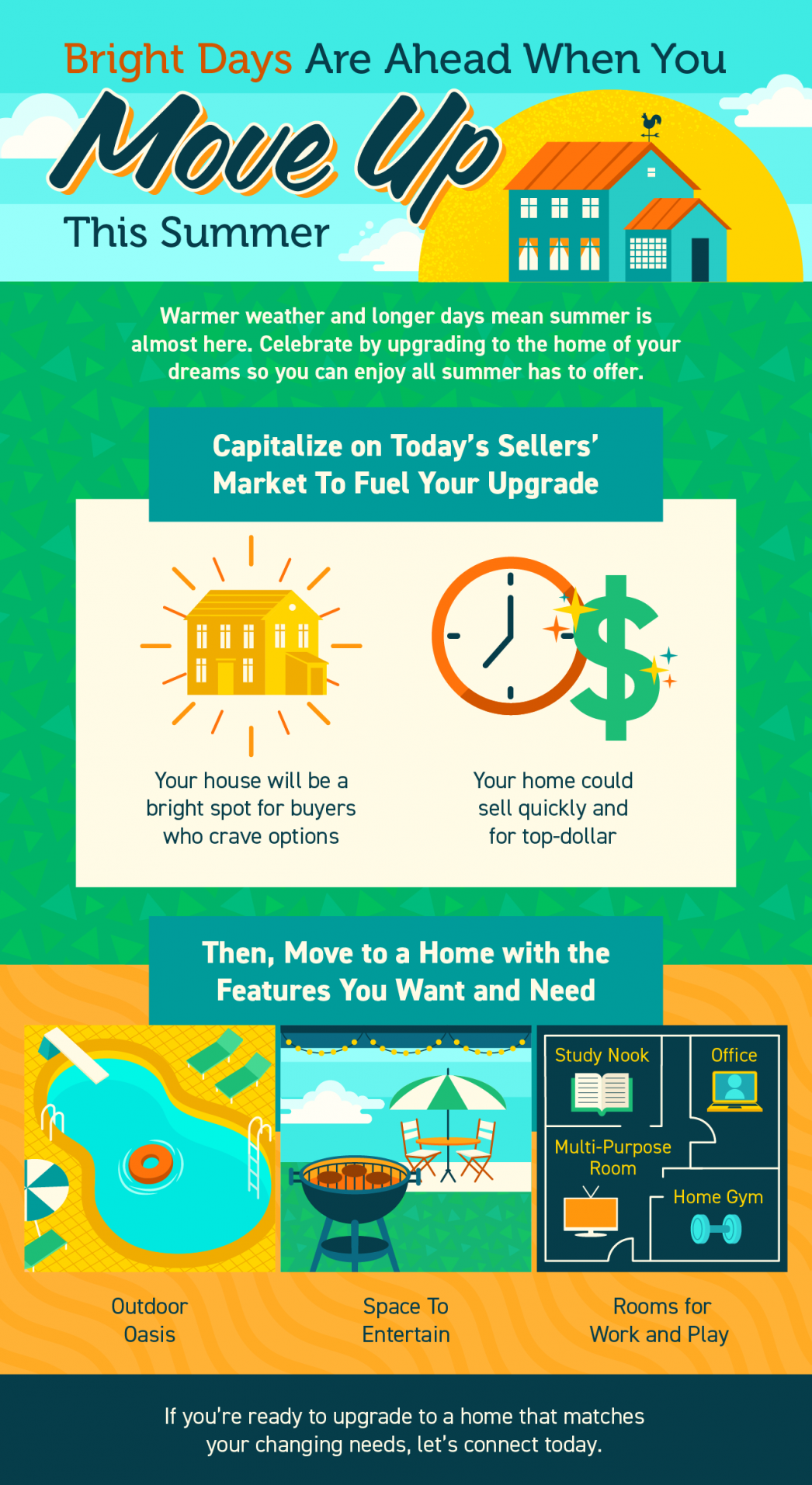 Bright Days Are Ahead When You Move Up This Summer INFOGRAPHIC] | MyKCM